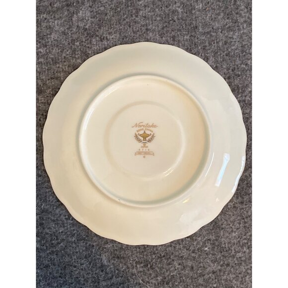 VTG Noritake Knottinghill Saucer Bone China Floral Japan Replacement 4714 NWOT - Picture 6 of 7